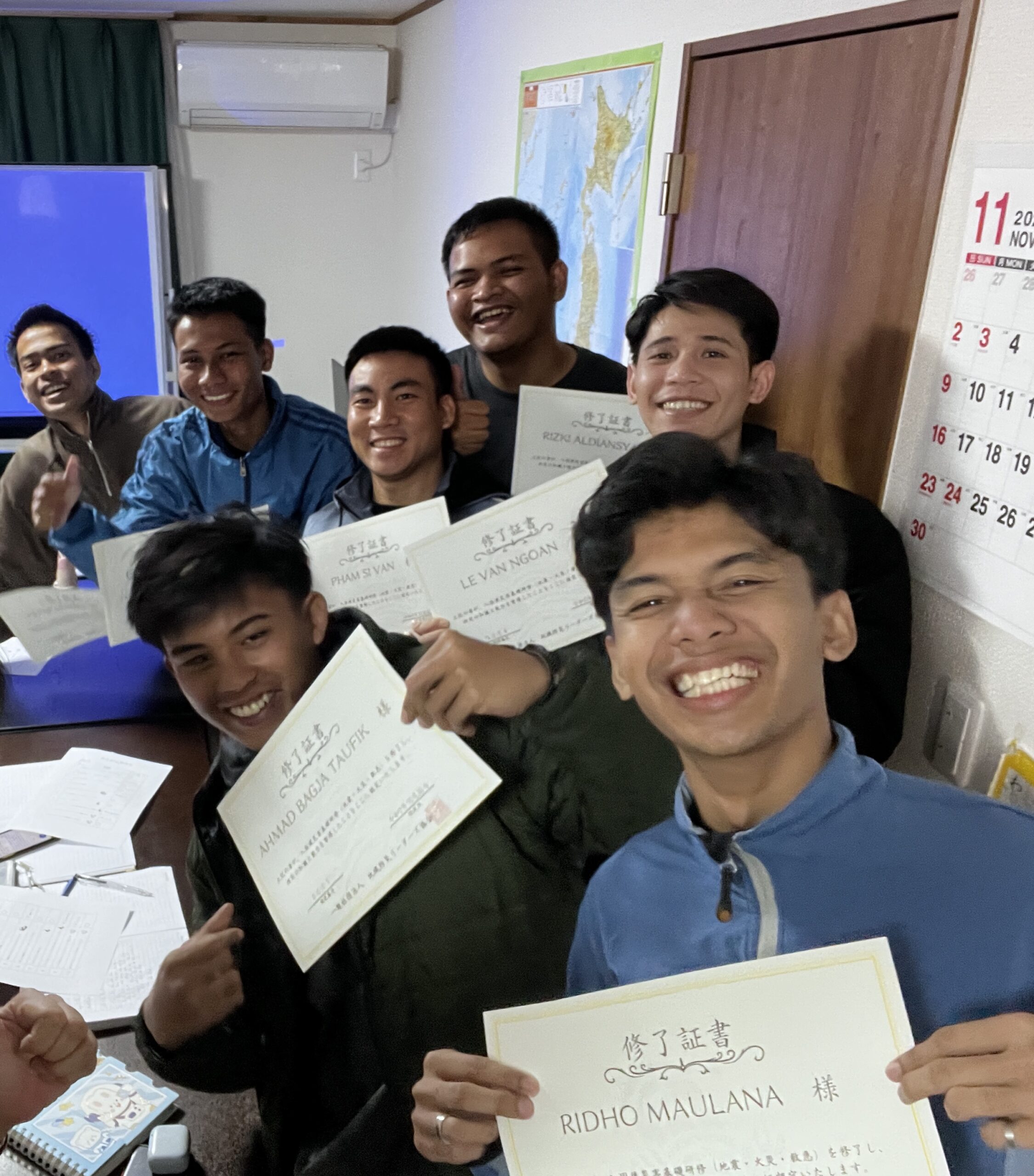 入国後災害基礎研修